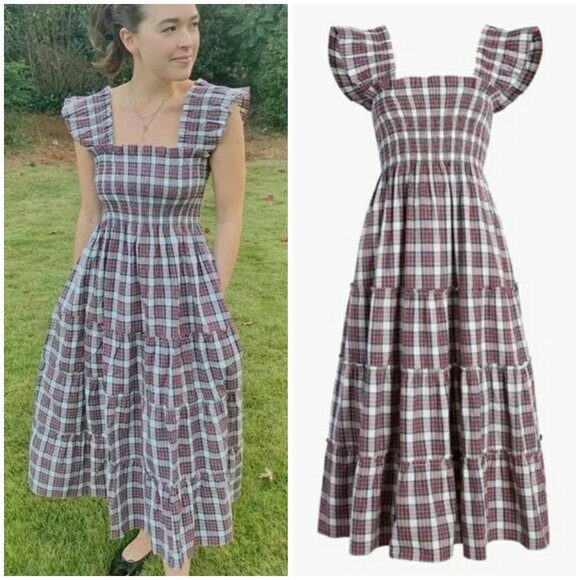 Hill House Dresses & Skirts - 💕HILL HOUSE💕 Ellie Nap Dress ~ Multi-Color Tartan Plaid Print Large
